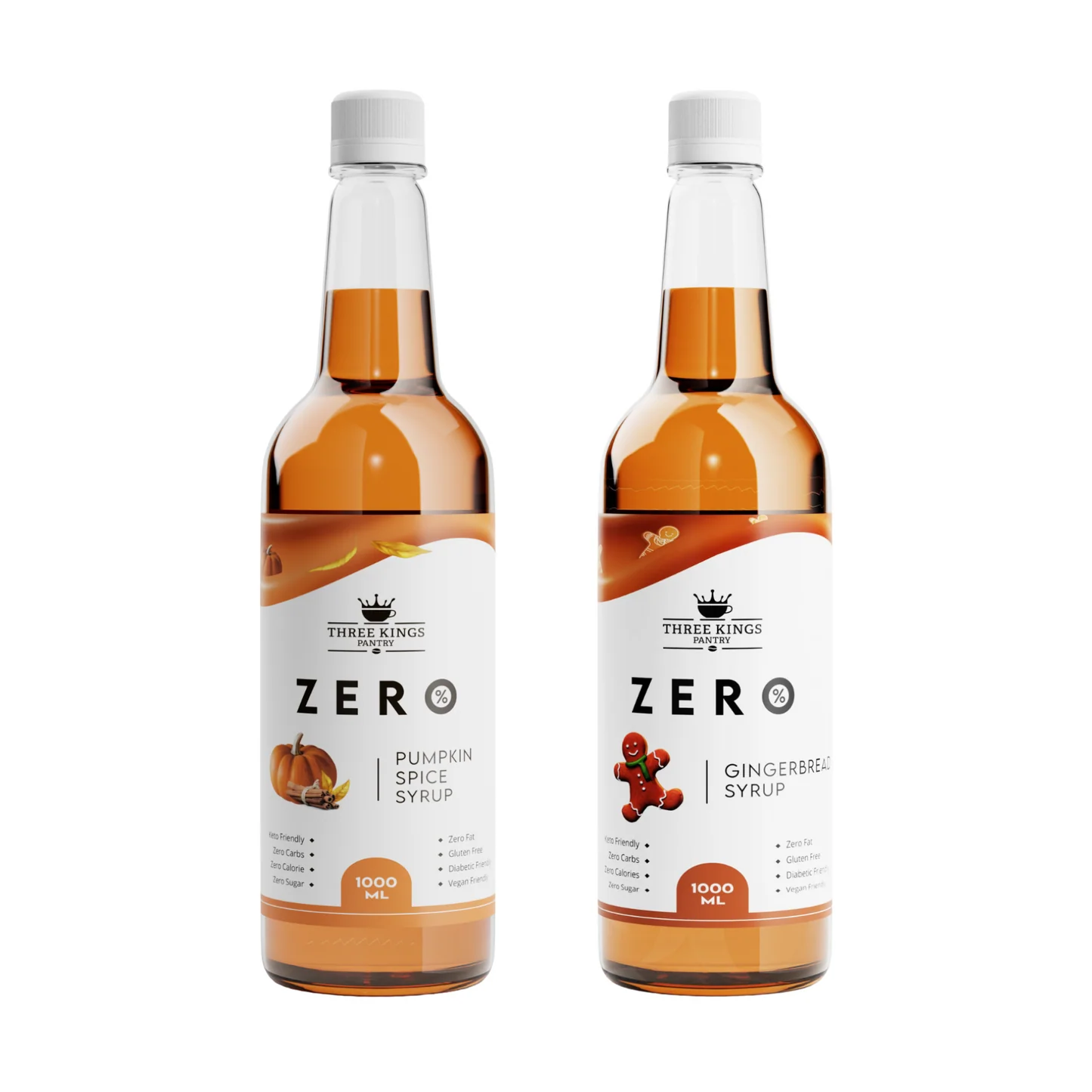 Zero - Winter Duo (Pumpkin Spice & Gingerbread)
